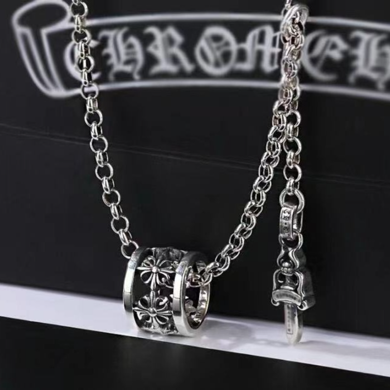 Chrome Hearts Necklace Cross Men's and Women's Collarbone Chains