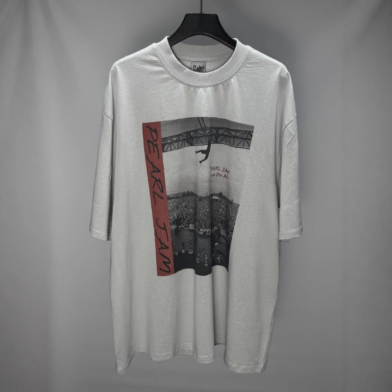 saint m t shirts s.m band tour graphic crewneck t-shirt