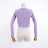 Women Sweater Knitwear Cardigan Women Spring Short Slim Fit Sweater