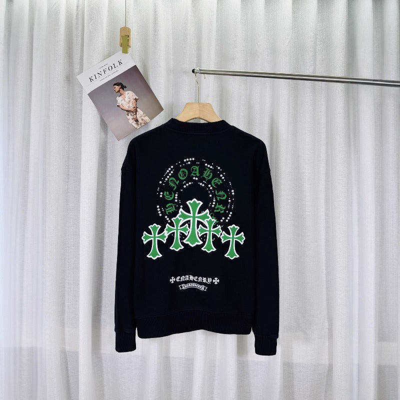 Chrome Hearts Sweatshirt Autumn/Winter Crew Neck Sweater