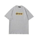 Drew house tshirt r collection d@ew rubberized letter crew neck short sleeve tee