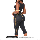 Shapewear bodysuit tightens the abdomen and lifts the buttocks