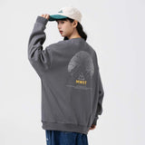 Unisex Hoodie Fall Crew Neck Pullover Sweatshirt
