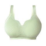 Full figure bra women's push-up lace