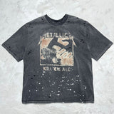 saint m t shirts s.m collaboration graphic crewneck t-shirt