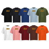 Drew house tshirt r streetwear smiley face & letter print crewneck pullover short sleeve wholesale single piece