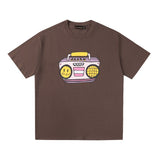 Drew house tshirt r d@ew cartoon radio graphic crew neck pullover short sleeve
