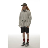 Unisex Jacket Retro Loose Jacket Coat