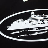 Hip-hop t-shirts: american high street style, short-sleeve, three-stripe patchwork baseball jersey, summer sporty casual trendy short-sleeve tee