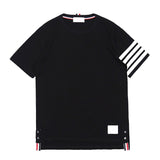 Hip-hop t shirts summer british style tb half sleeve four stripes tb short sleeve t-shirt class uniform trendy t-shirt
