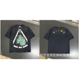 saint m t shirts s.m cartoon series graphic crewneck pullover short sleeve t-shirt