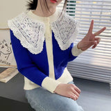 Women Knitwear Spring Sweater Loose Knitted Cardigan