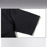 Hip-hop t-shirts: spring/summer high street short sleeve kanye lettering roaring portrait casual loose fit tee