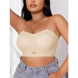 Full figure bra push-up seamless bubble wrapnon-slip