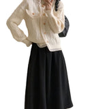 Women Knitwear Fall/Winter Slim-Fit Knitted Cardigan