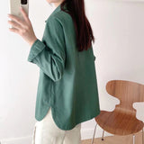 Women Jacket Spring Leisure Washed-out Denim Jacket Coat