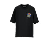 Ch hip-hop t shirts ch cro summer sanskrit heavy industry cross patch embroider round neck short sleeves