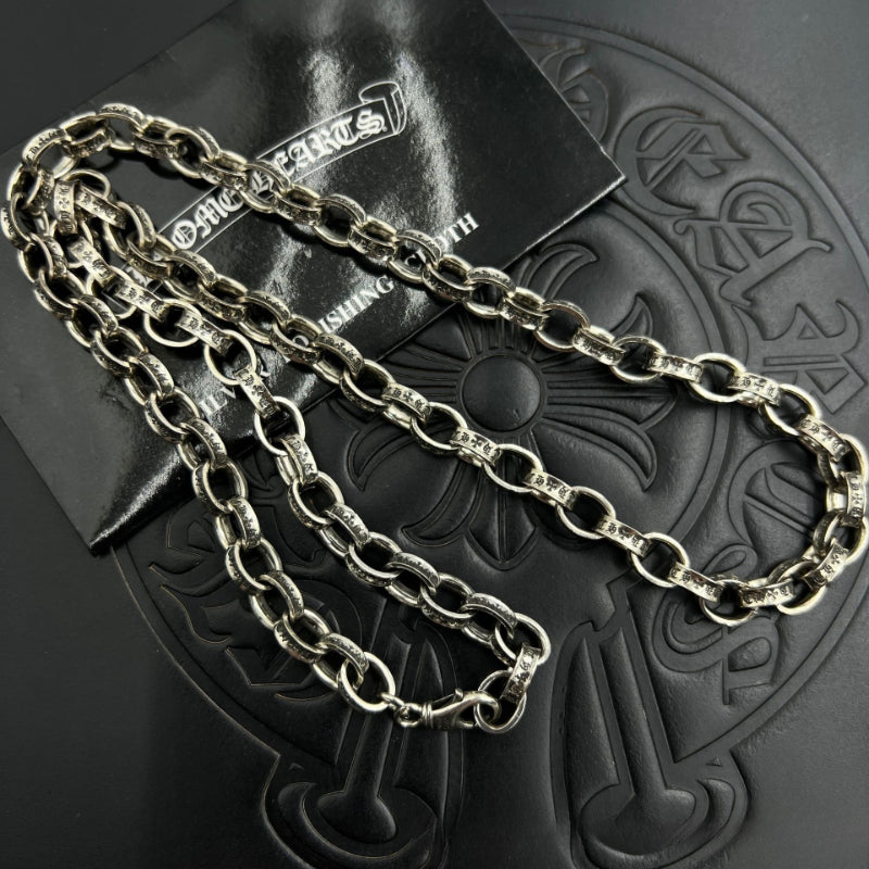 Chrome Hearts Necklace Cross Letter Necklace Vintage Men's and Women's Same