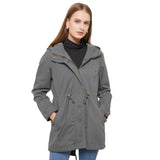 Women Trench Coat Anorak Women Spring and Autumn Coat Loose