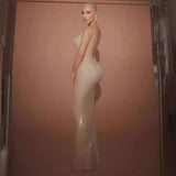 Women Dresses Tight Length Dress Backless Party Dress Skirt (Ont0408)