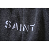 Saint m t pants r s.m collaboration letter print casual loose shorts wholesale single piece