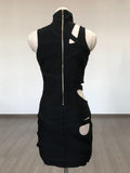 Women's Evening Dress Hollow-out Dress Hip Skirt