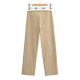 Women Sweatpants Straight Casual Pants Wide Leg Pants