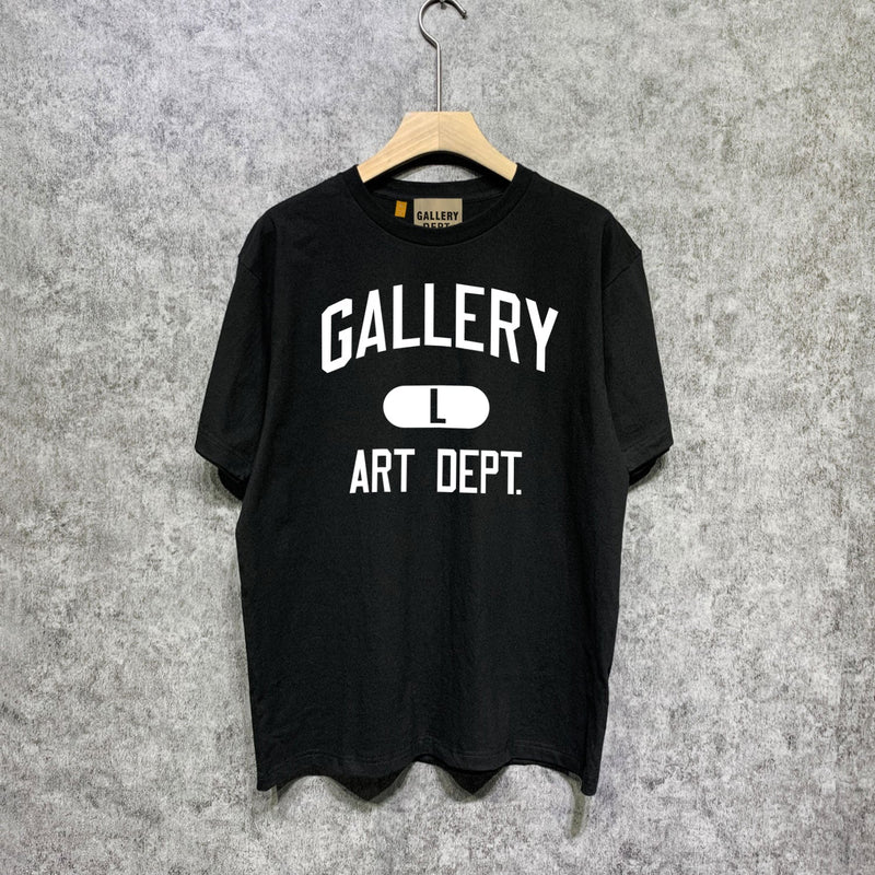 Gallery Dept T Shirt Retro Printed Loose Short-Sleeved Shirt (part2)