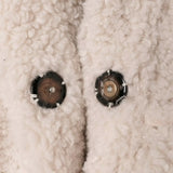 Women Jacket Winter Casual Imitation Lamb Wool Thick Loose Double-Sided Jacket