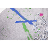 Gallery Dept Shorts Hand Painted Splash Ink Graffiti Casual Shorts