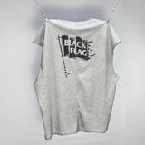 saint m t shirts s.m collaboration band graphic crew neck short sleeve t-shirt