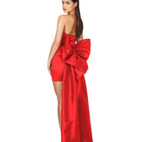 Women Dresses Sexy Sheath Dress Bow (Zns0409)