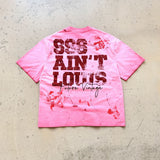 saint m t shirts s.m street graffiti style crew neck pullover short sleeve t-shirt