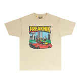 Gallery Dept T Shirt Retro Printed Loose Short-Sleeved Shirt