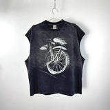 saint m t shirts s.m retro cavalry limited edition pullover casual vest single piece