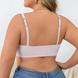 Full figure bra seamless push-up thin style