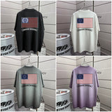 Ch hip-hop t shirts high version ch short sleeve sanskrit printingloosecasualpure cotton american heavy weight short sleeve men