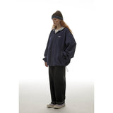 Unisex Jacket Retro Loose Casual Hooded Jacket