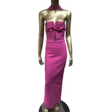 Women Dresses Bandage Dress Elegant Sexy Chocker Party Dress Skirt (Ont0408)