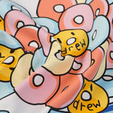 Drew house t shirt d@ew cartoon candy pattern round neck pullover short sleeves