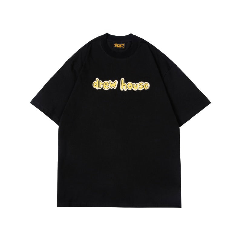 Drew house tshirt r collection d@ew creative letter print crew neck pullover short sleeve wholesale