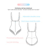 Shapewear Bodysuit High Waist Half Hip Wrap Abdomen