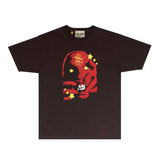 Gallery Dept T Shirt Retro Printed Loose Short-Sleeved Shirt