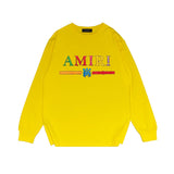 Amiri Long Sleeved Shirt Printed Trendy Pure Cotton