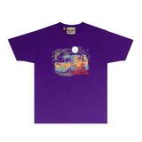 Gallery Dept T Shirt Retro Printed Loose Short-Sleeved Shirt