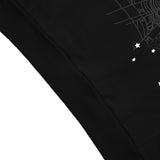 Sp5der Hoodie Cobweb Puff Print Pure Cotton