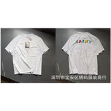 saint m t shirts s.m cartoon series graphic crewneck pullover short sleeve t-shirt