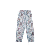 Ashley williams all-over print sweatpants - elastic waist, straight leg, women's fall/winter joggers - american retro casual style