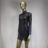 Women Dresses Long Sleeve Party Dress Skirt (Otn202404)