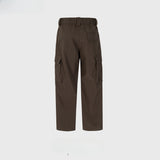 MIJKO Men's Vintage Pants MIJKO trousers men's and women's high street style multi-pocket casual trousers